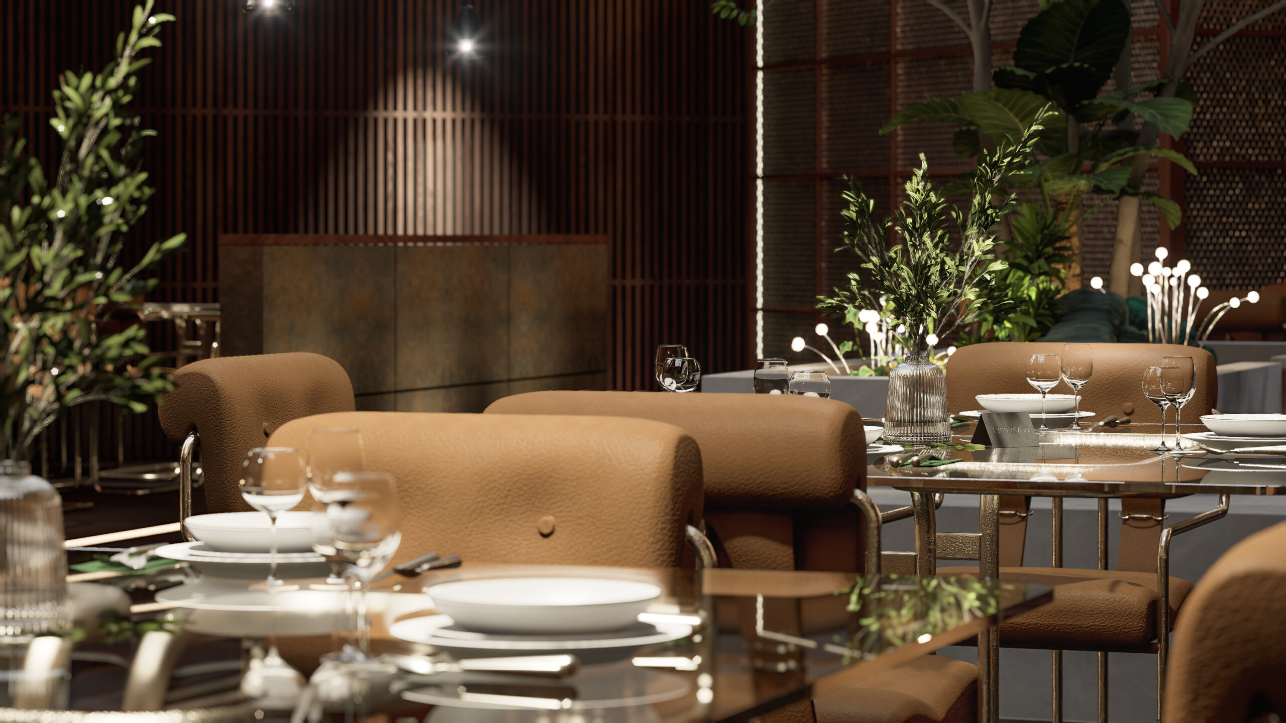 Niche dining corner