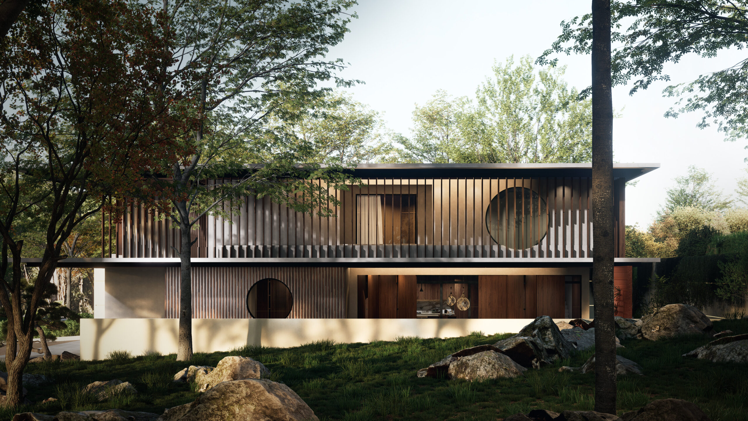 Exterior house facade