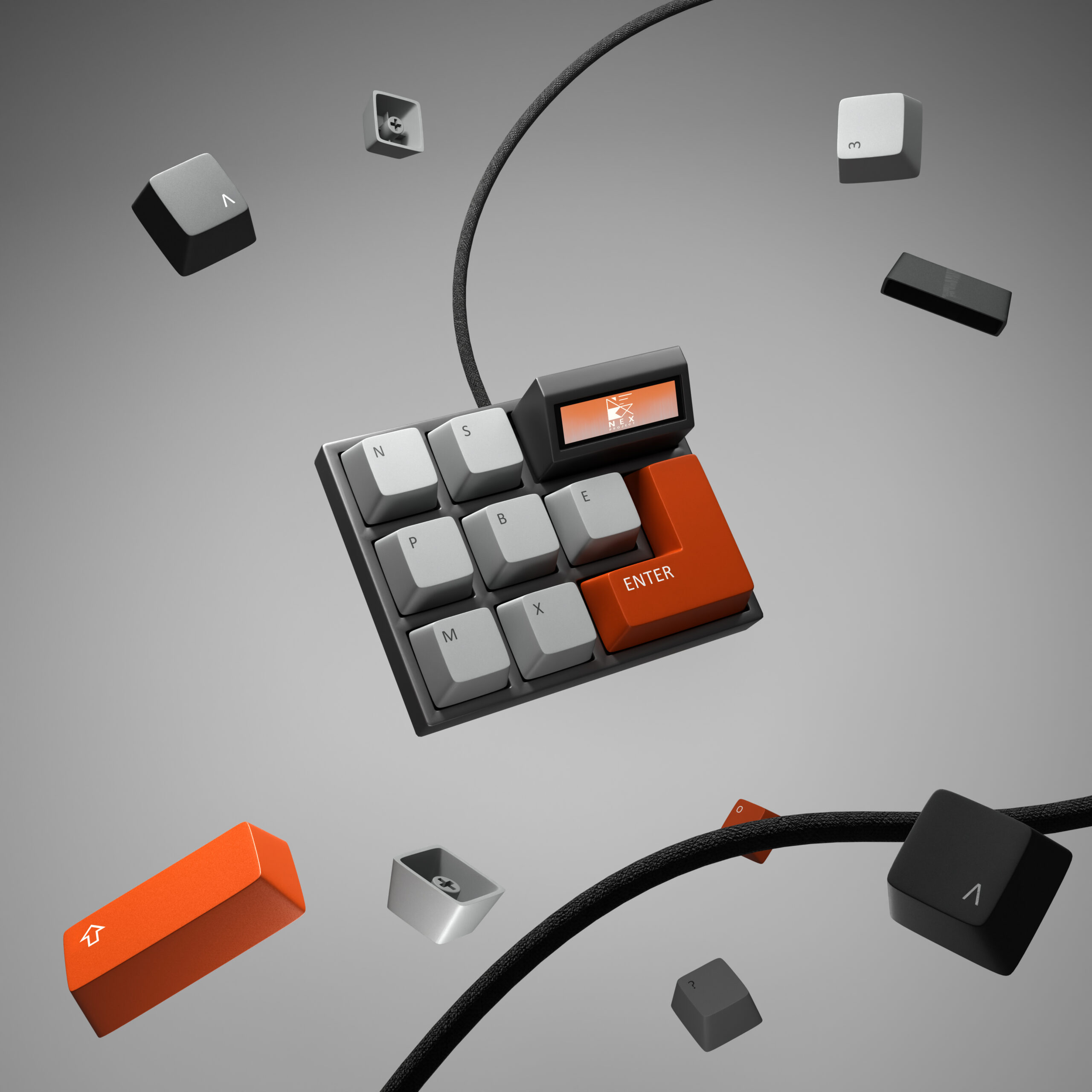Mechanical keyboard design by NEX Project